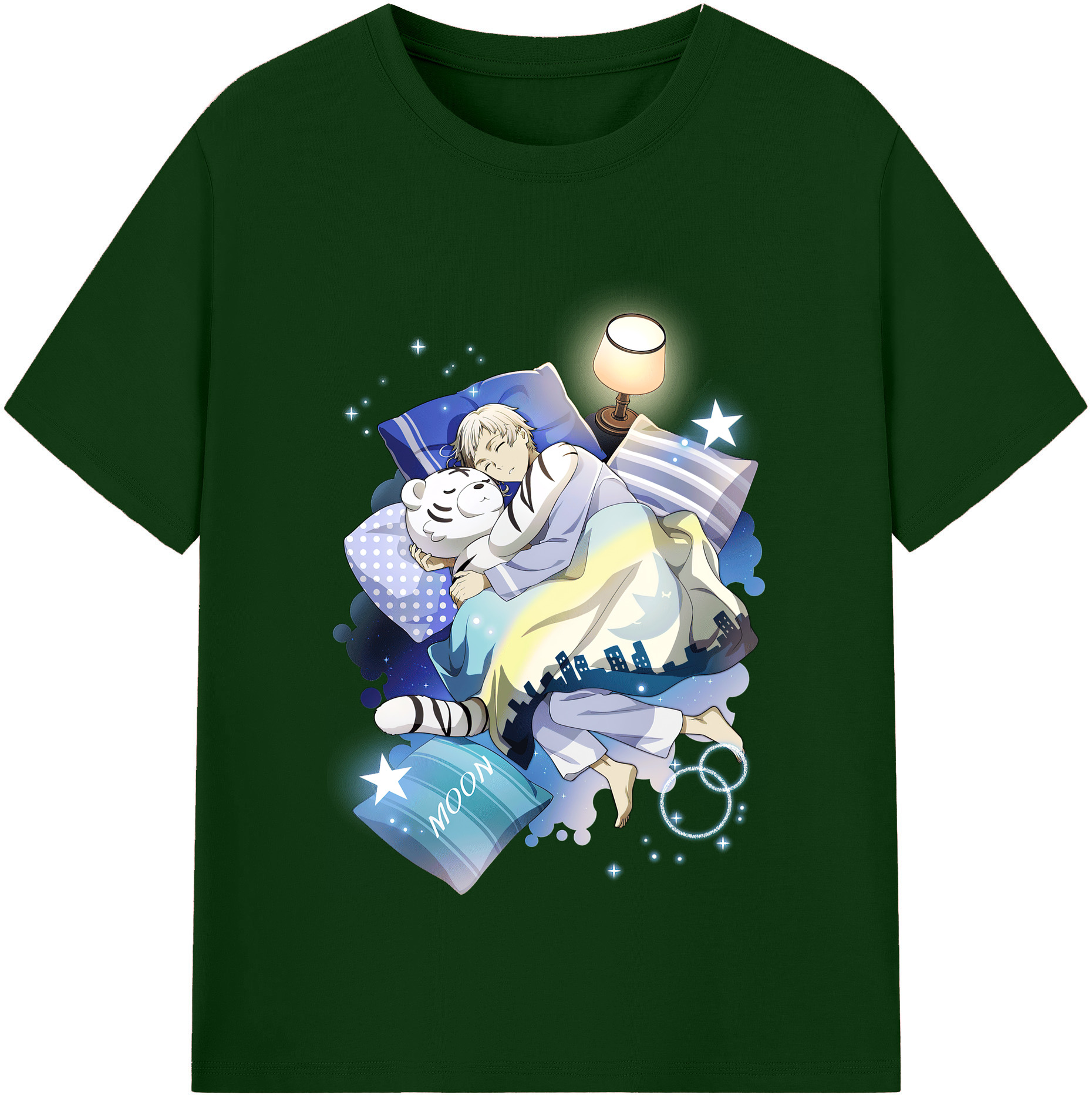 （画像用） 文豪ストレイドッグス Bungo Stray Dogs 綿100％半袖Tシャツ（フロントプリント）